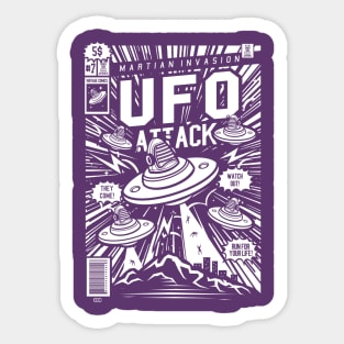 Under attack! Sticker